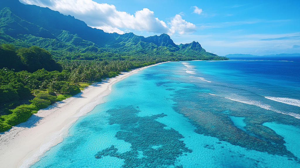 tropical ocean beach